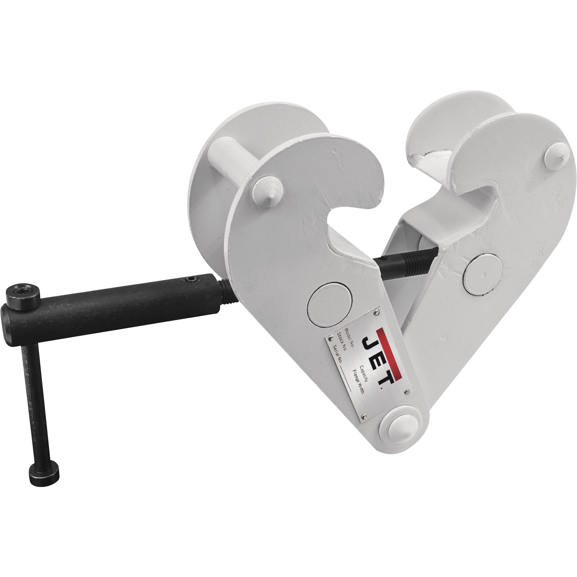 JET 2-Ton Capacity I-Beam Clamp, Model# 252720